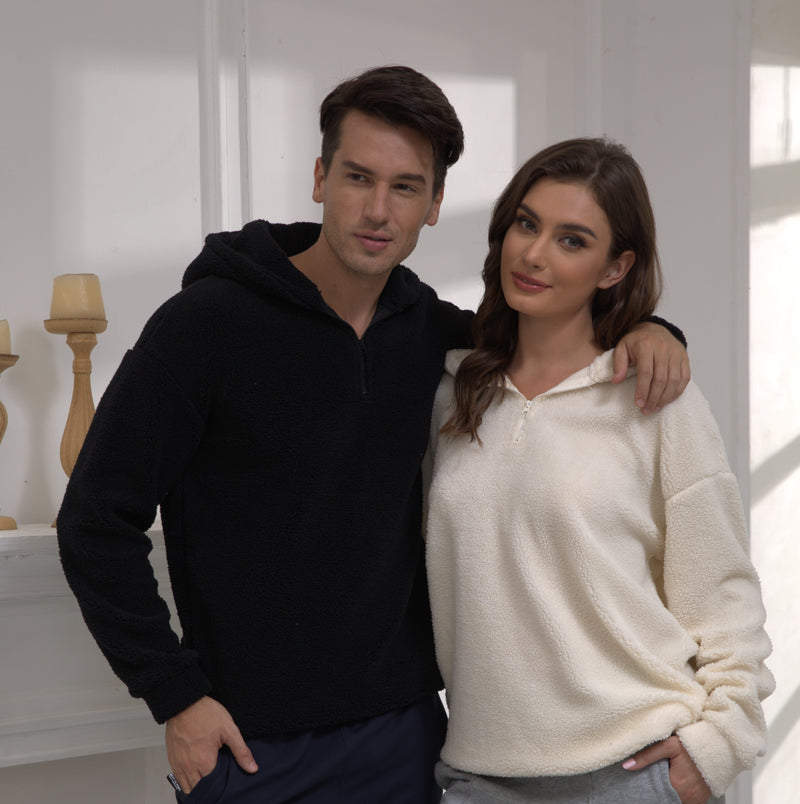 Alimens&Gentle| Unisex Casual Fleece Hoodie