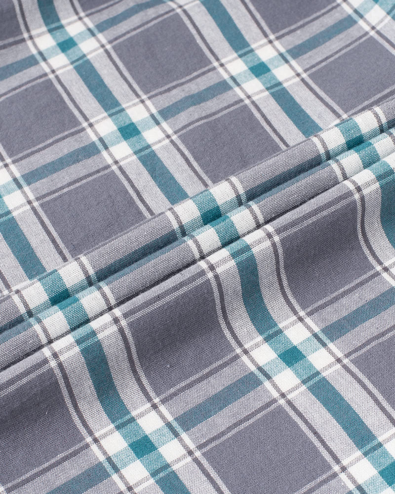 Alimens Men's Plaid Button Down Shirts Cotton Long Sleeve Dress Shirts Regular Fit Gingham Shirts